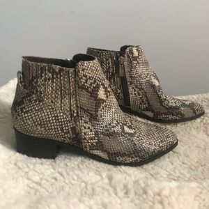Brand new, never worn Booties